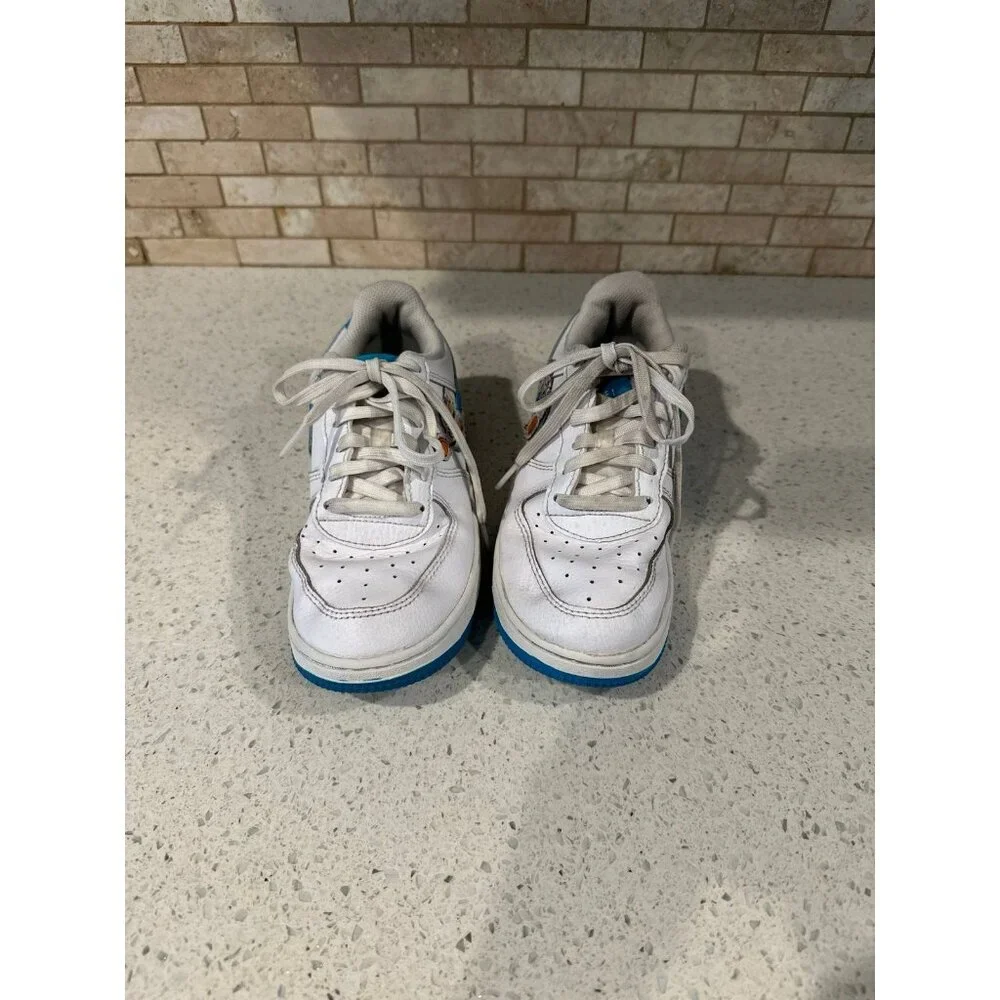 Nike Air Force 1 Low Hare Space Jam (TD) DM3355-100 Size 2 y  Kids‎ White Blue